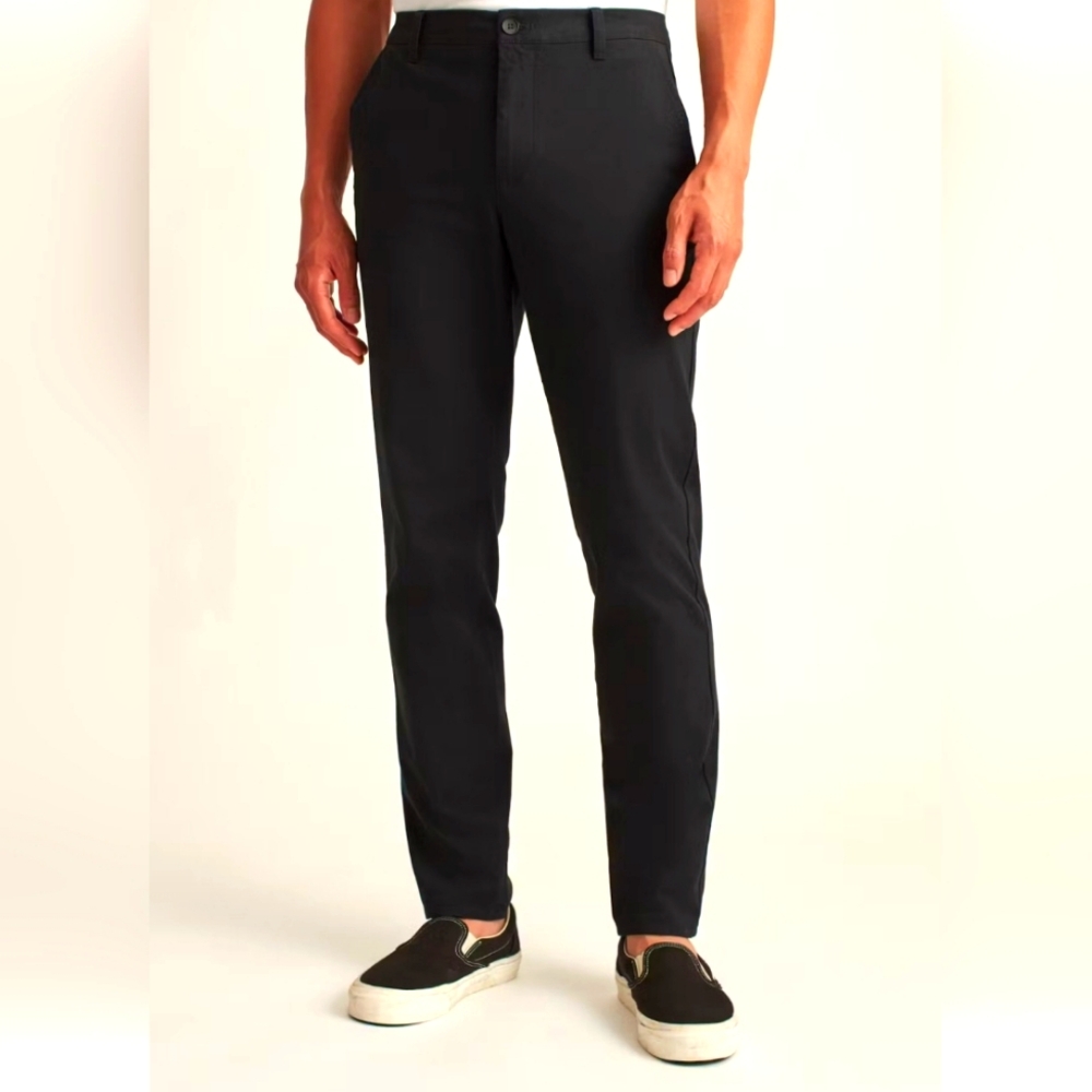 Bonobos Men's Black Chinos